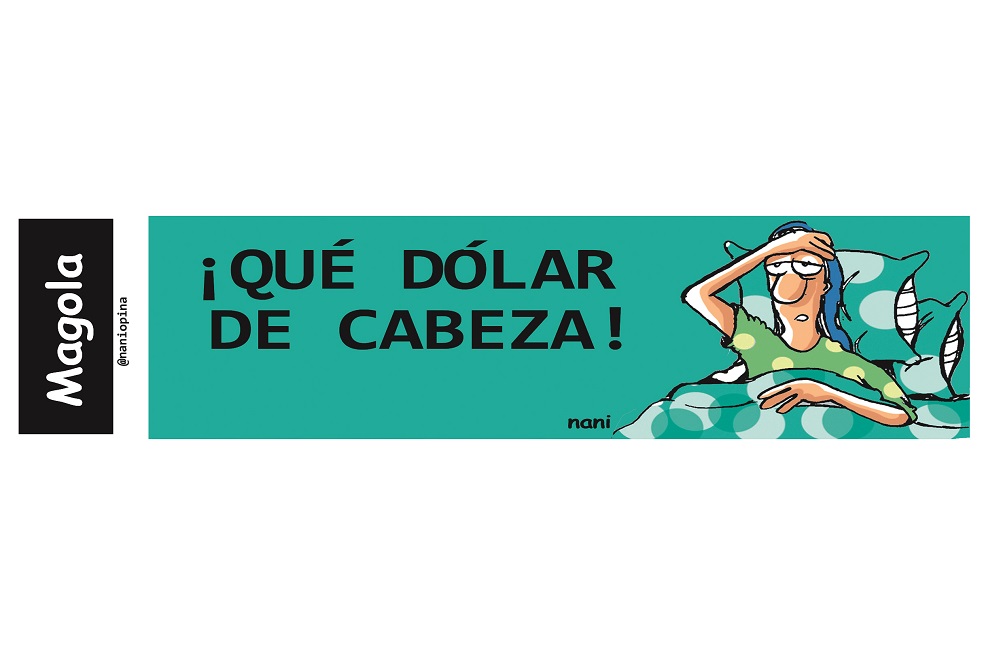 Dólar de cabeza