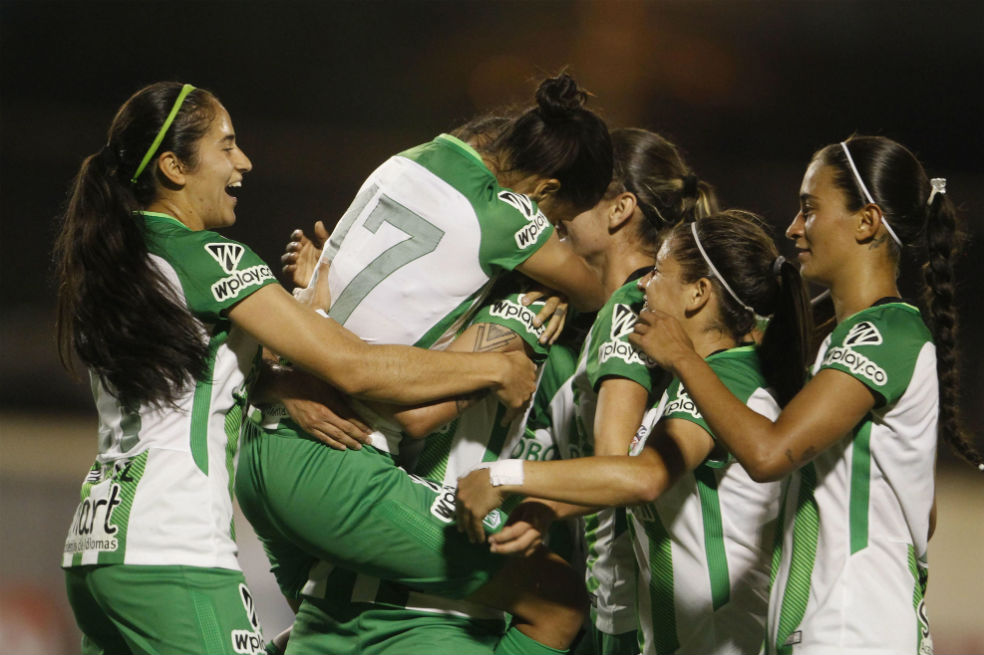 Nacional superó al Huila en el juego de ida de la final de la liga femenina