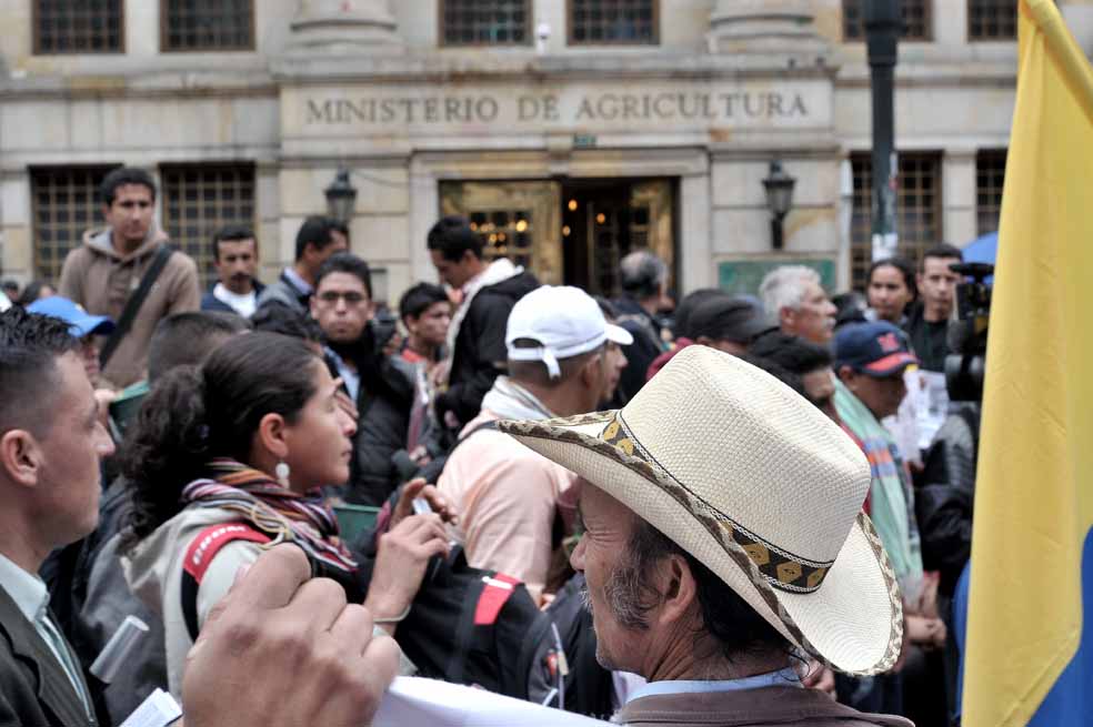 El reclamo campesino en el censo agrario