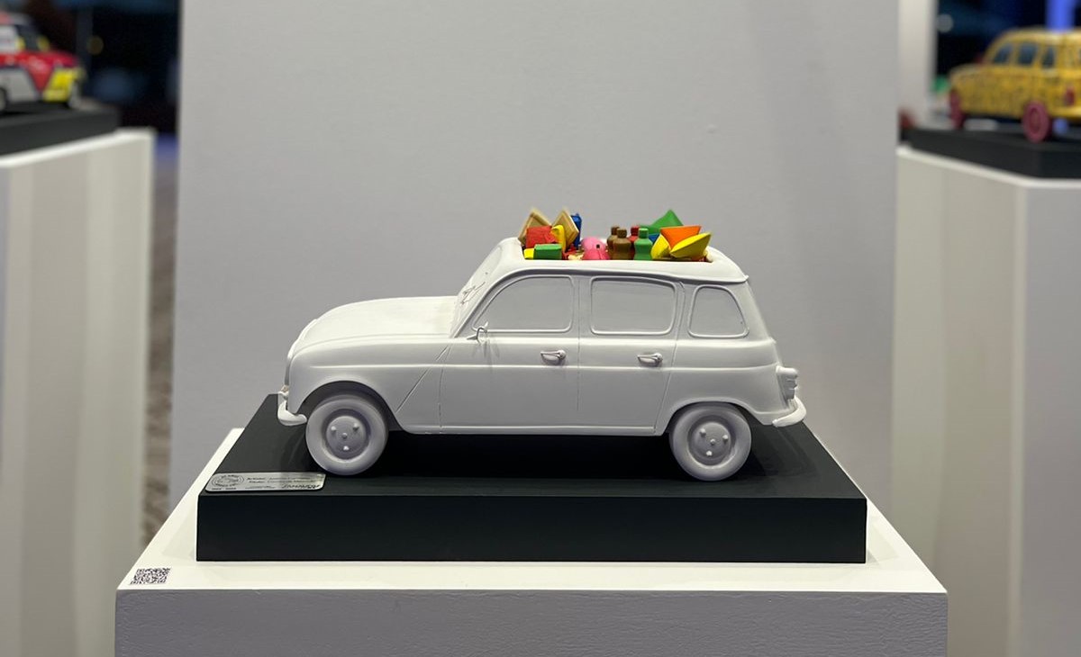 En fotos: el Renault 4 hecho arte