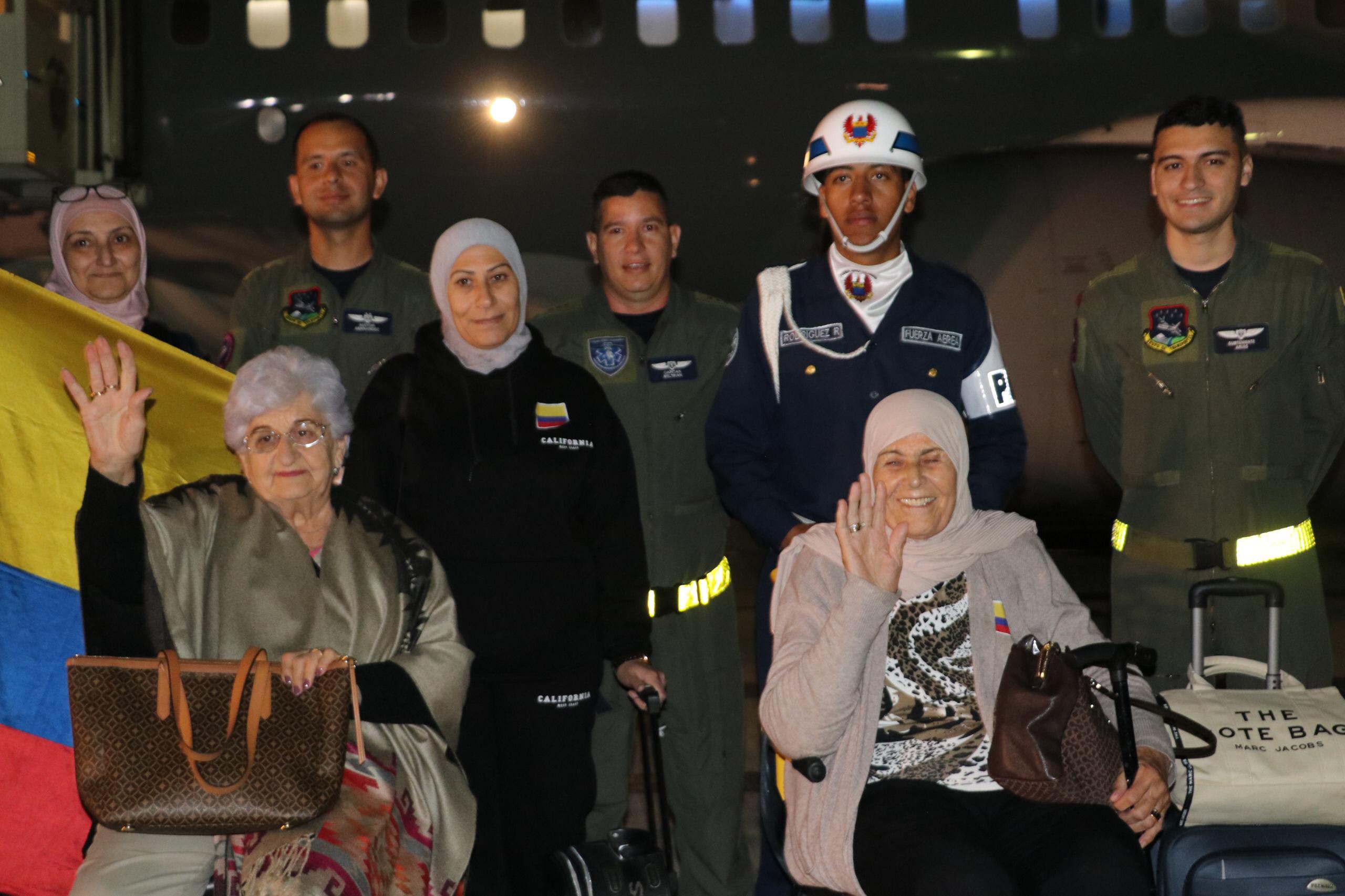 Otros 105 colombianos fueron repatriados desde Líbano en vuelo humanitario