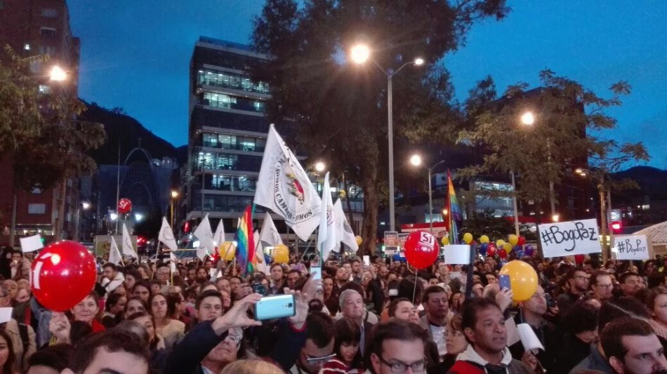 En Bogotá se bailaron el anuncio del acuerdo final