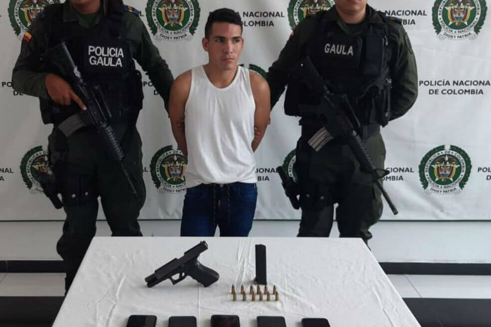 Capturan a presunto sicario del grupo delincuencial “Los Costeños” en Barranquilla