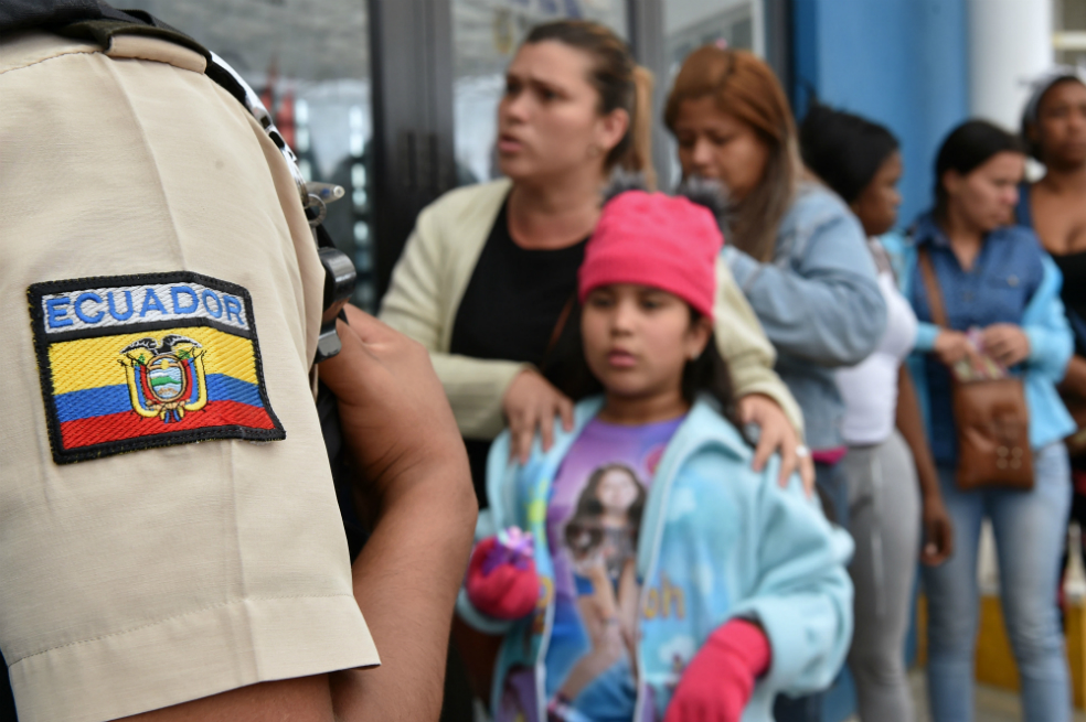 Ecuador califica al Gobierno de Maduro de «irresponsable» e «inhumano»