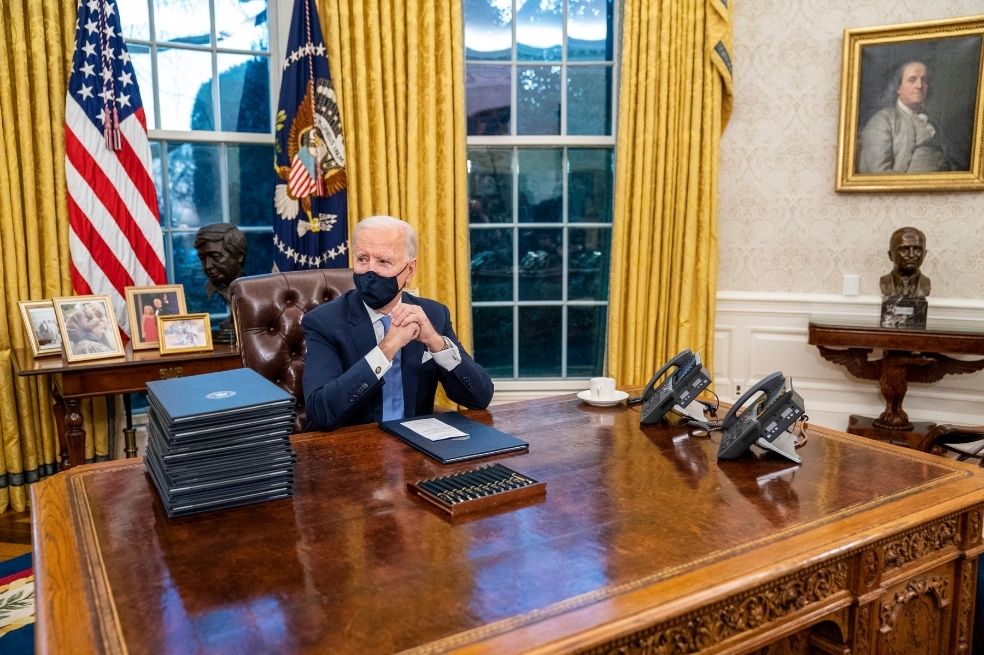 La nueva decoración de la Oficina Oval y lo que dice sobre el gobierno Biden