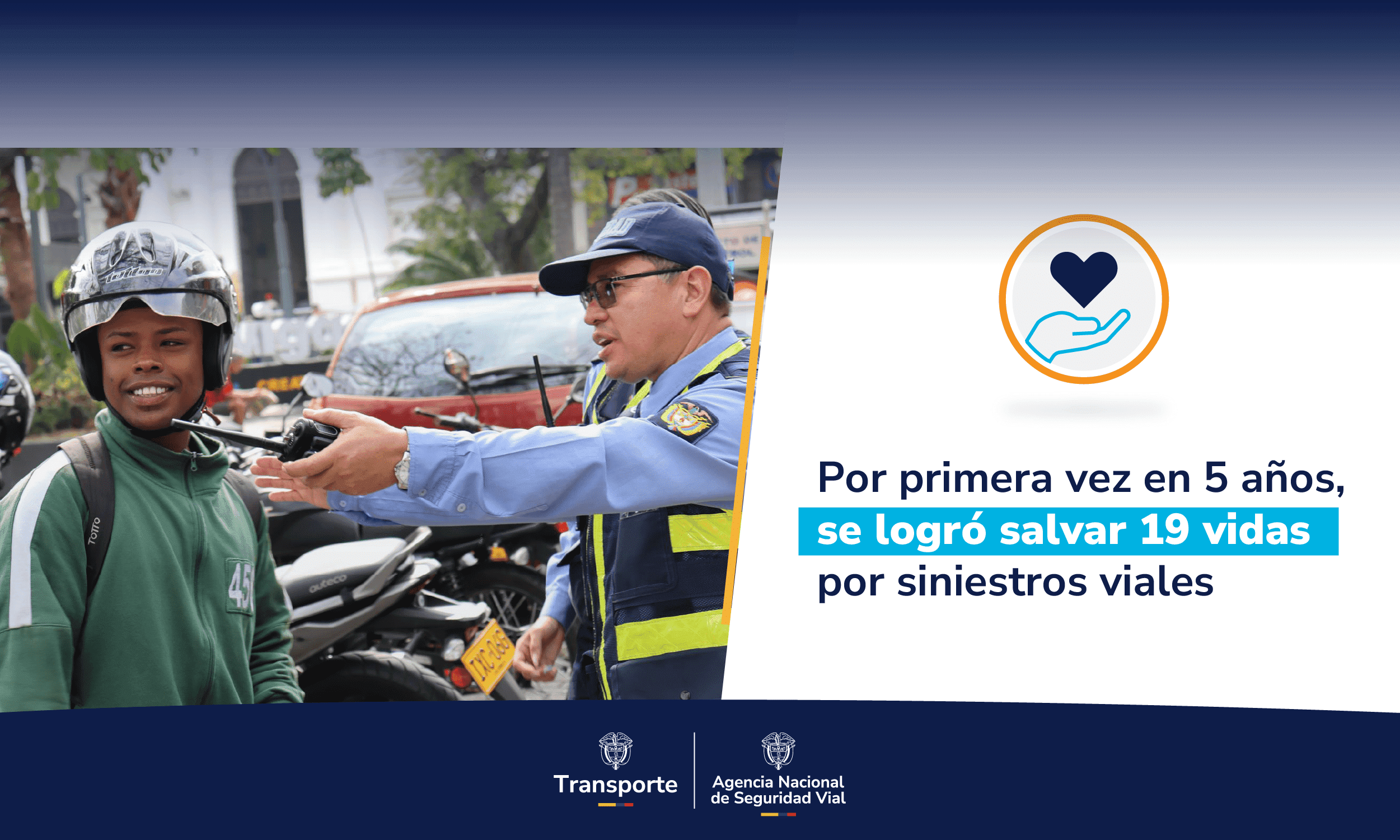 En mayo bajó 13 % la siniestralidad vial en el país, la menor en cinco años