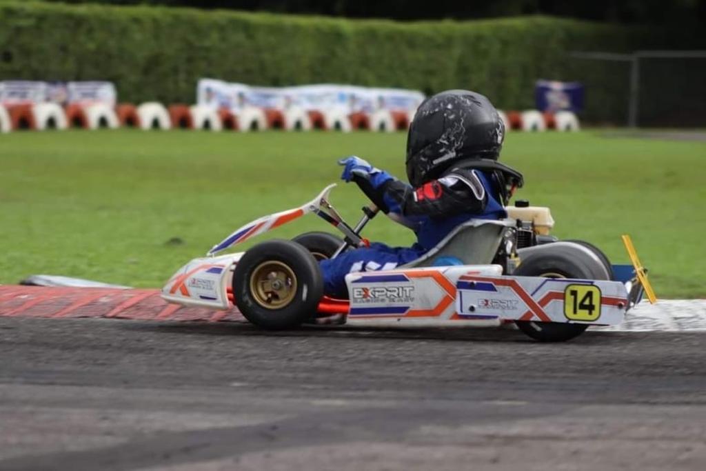 Rafael Esteban Cortes Vargas, la nueva promesa del karting colombiano