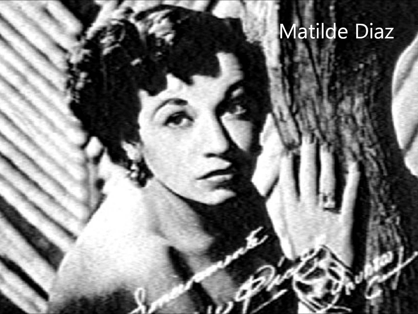 Matilde Díaz, el secreto de su voz