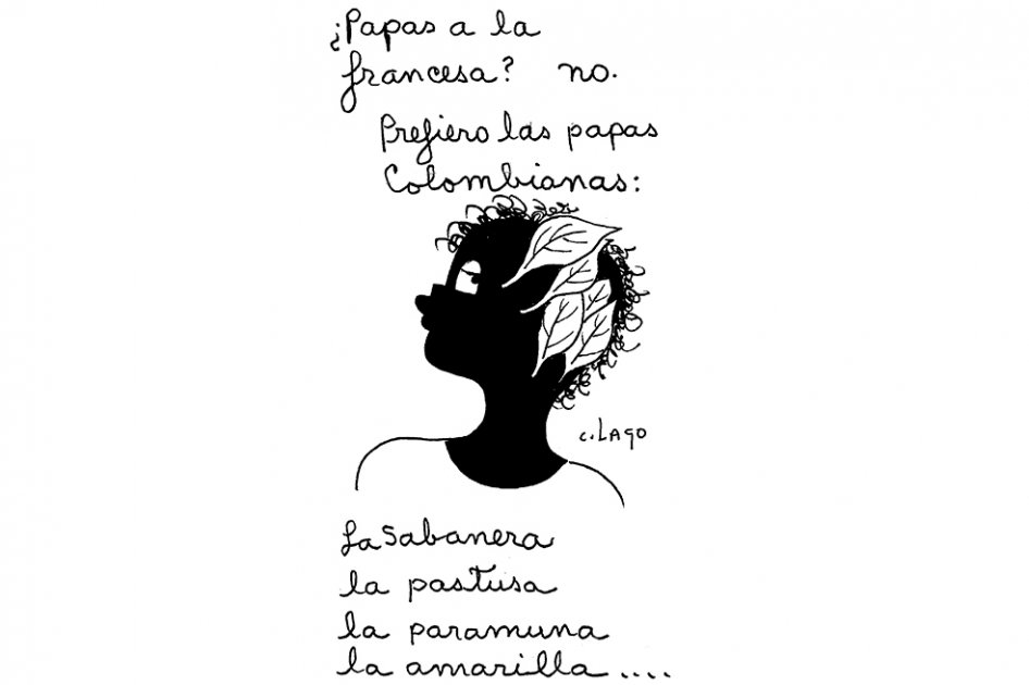Papa colombiana