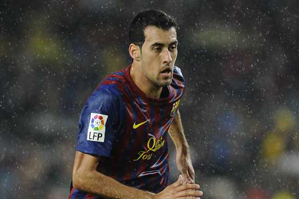 Sergio Busquets, ídolo de Barcelona. 