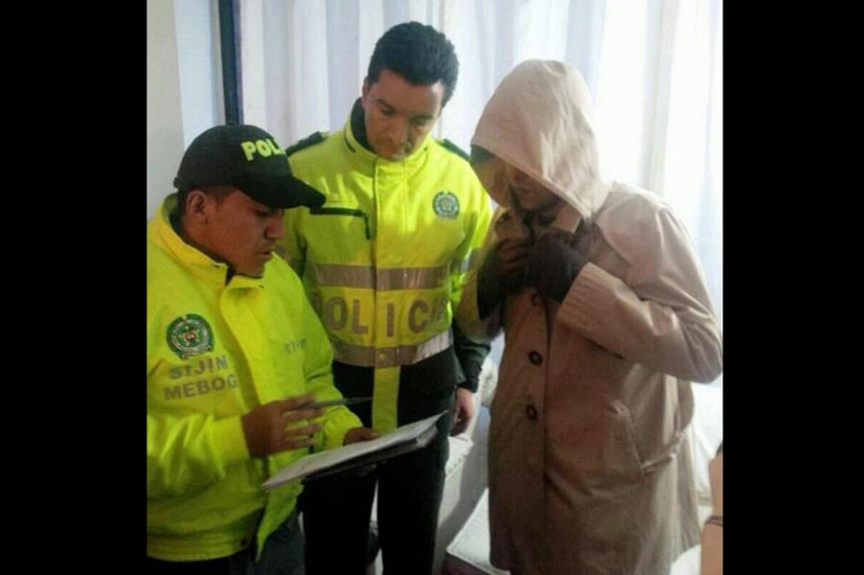 Primera imagen de Jhonatan Vega tras su captura 