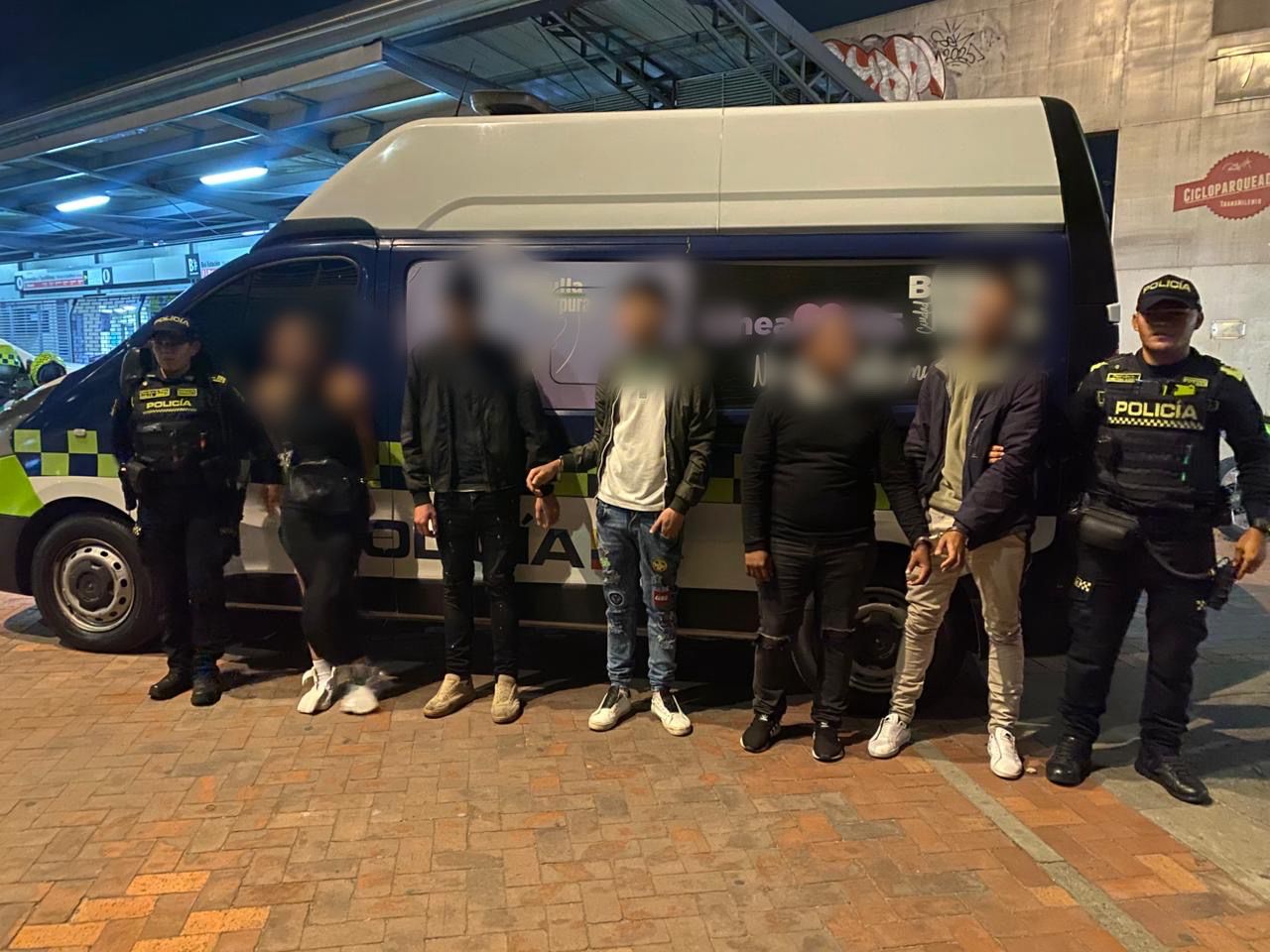 Cayó banda delincuencial que aprovechaba el tumulto para robar en Transmilenio