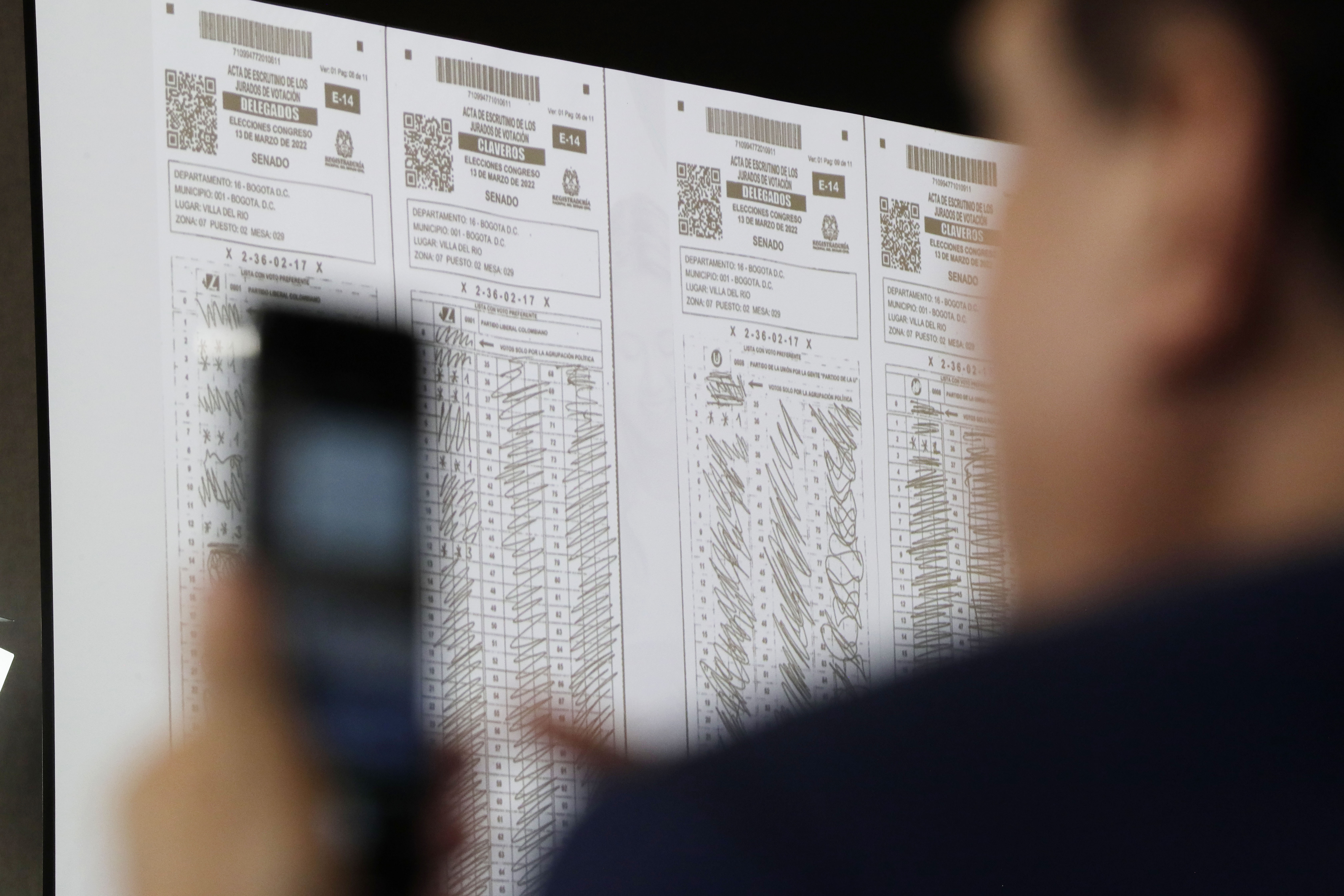 Registraduría aplicará doble verificación del E-14 en elecciones presidenciales