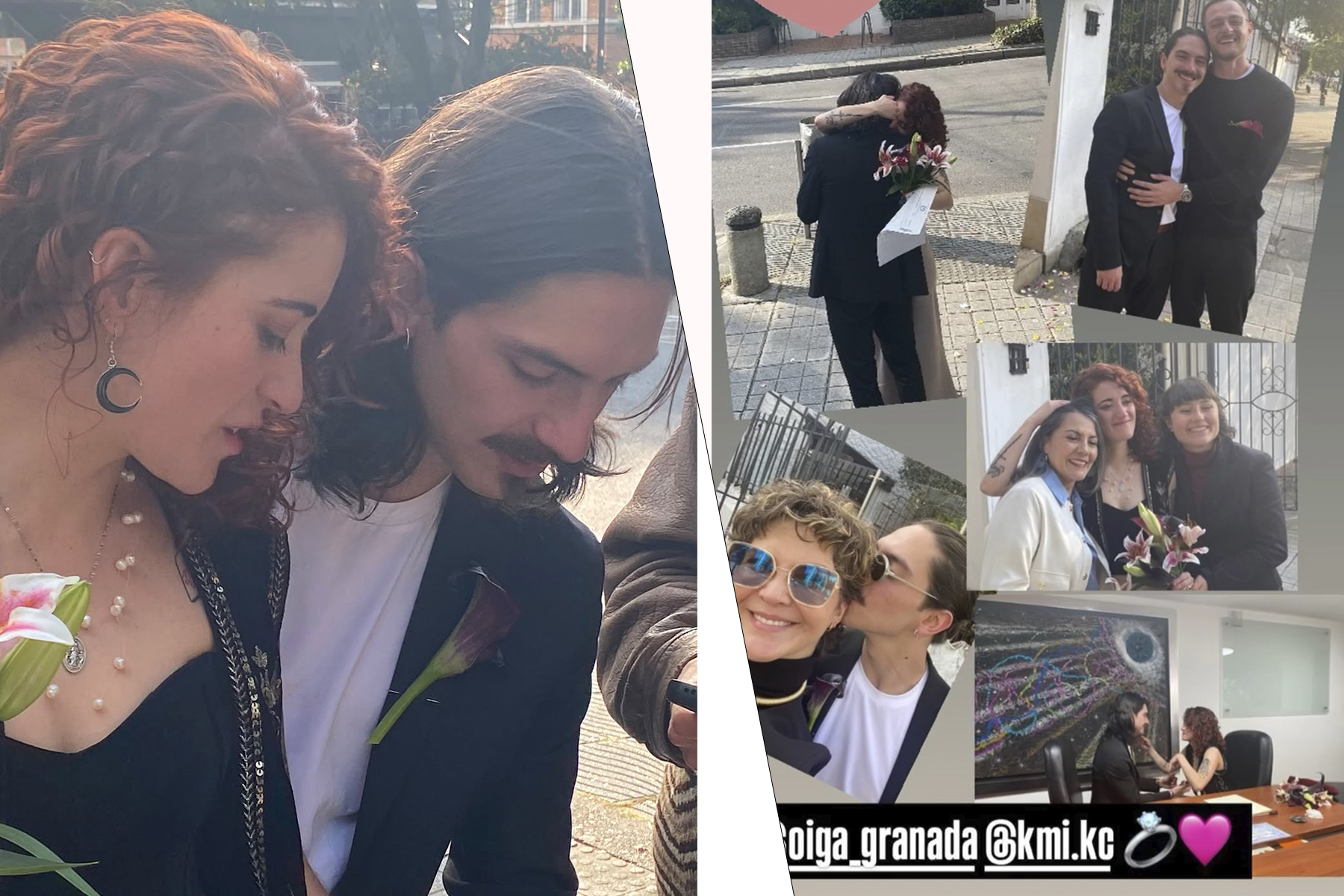 Hijo de Margarita Ortega, ex CM&, se casó: “se nos crecieron”. Imágenes de la boda