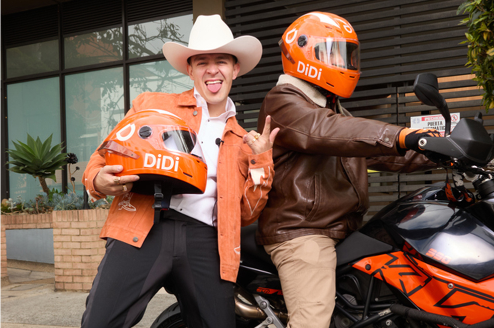 DiDi Moto se convirtió en el medio de transporte ideal para quienes, como Luis Alfonso, deben movilizarse de manera ágil por la ciudad.