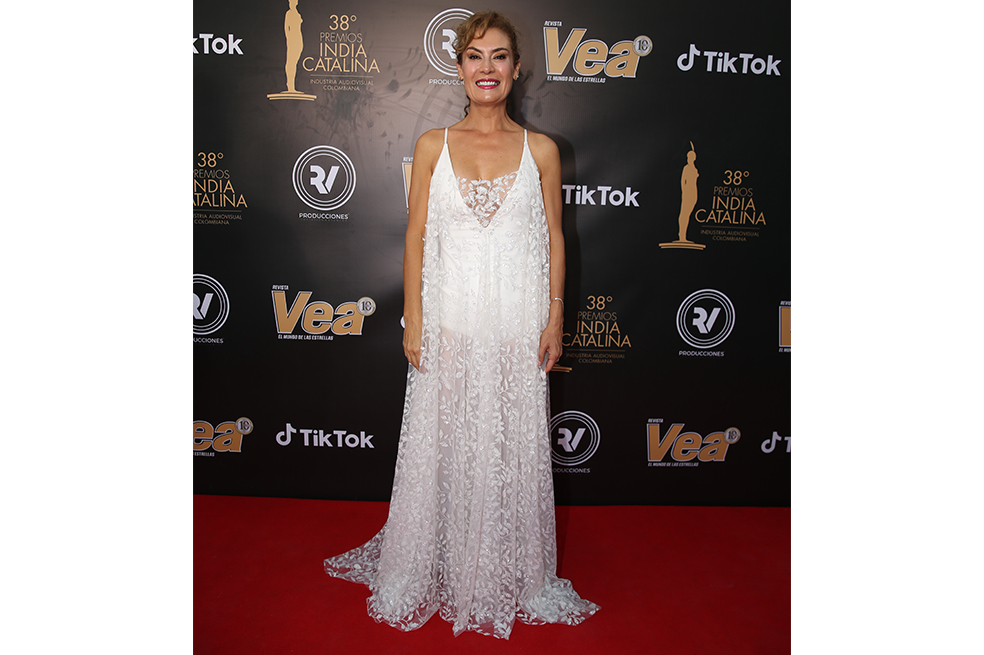 Katherine Velez, actriz de 'Café con aroma de mujer'.
