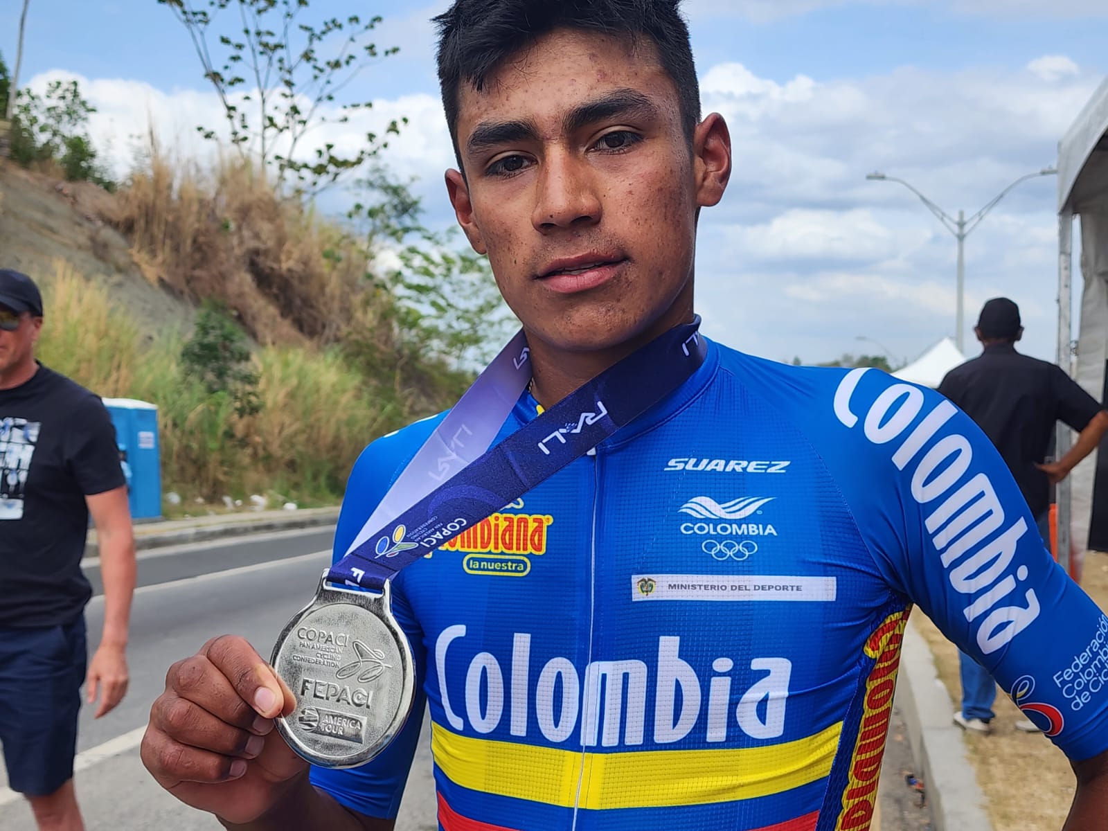 Juan David Urián, subcampeón Panamericano de la ruta