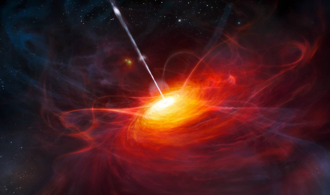 El telescopio James Webb permite a científicos “ver” un agujero negro supermasivo