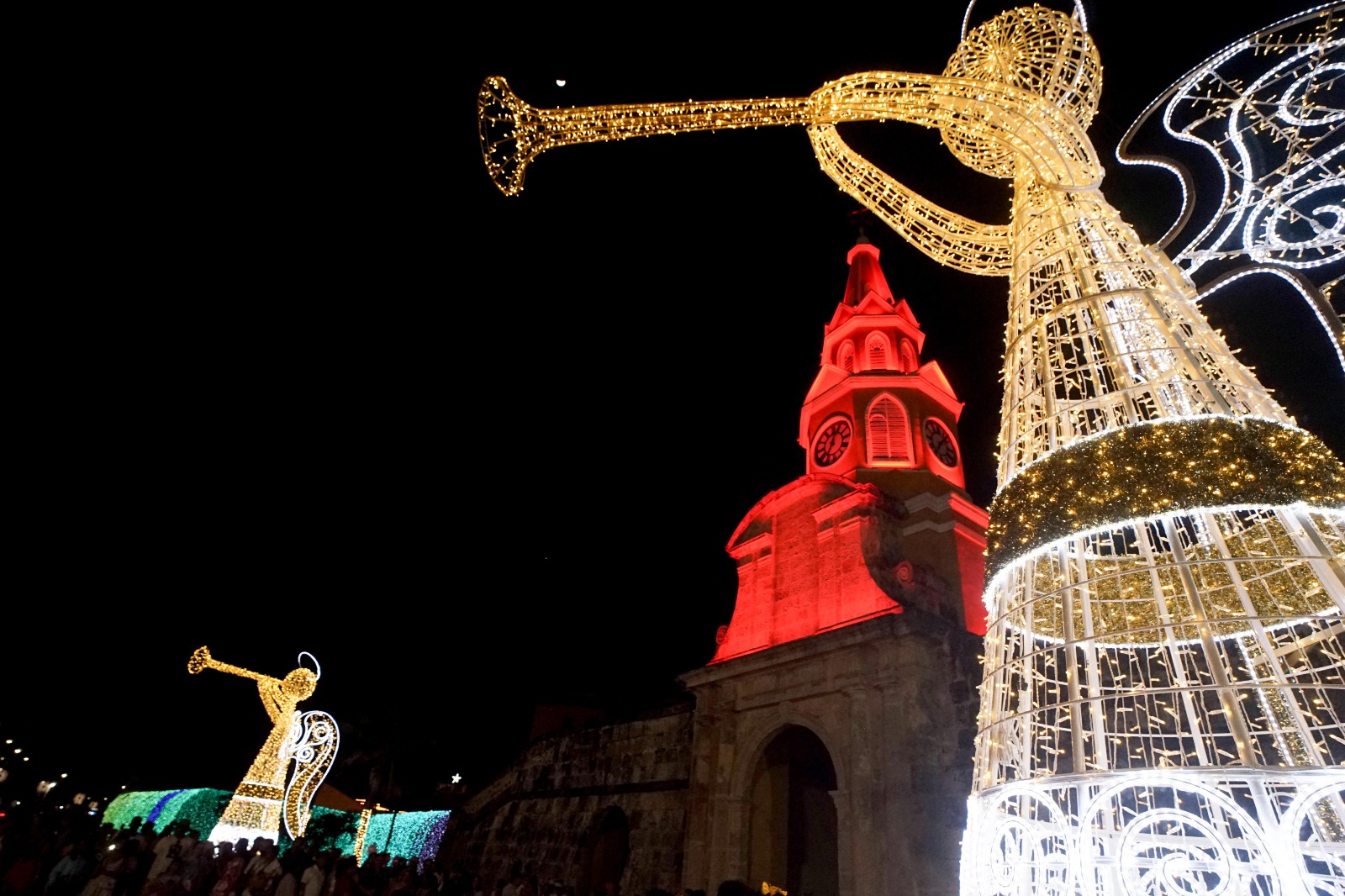 Luces navideñas Cartagena