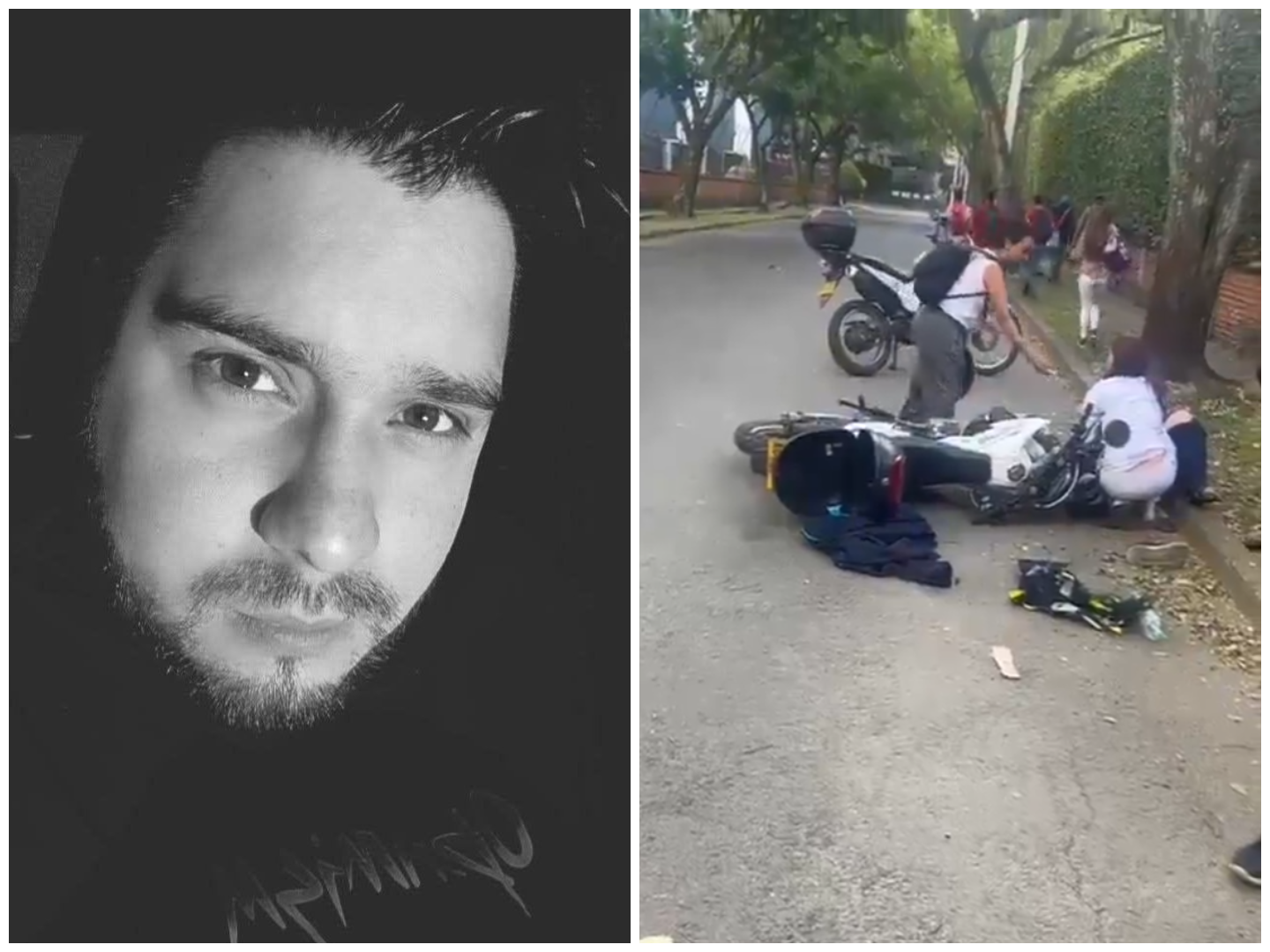 Habló familia de motociclista que murió tras persecución de agente de tránsito en Cali