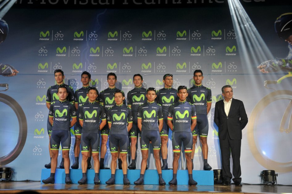 Rueda el Movistar Team América 2015