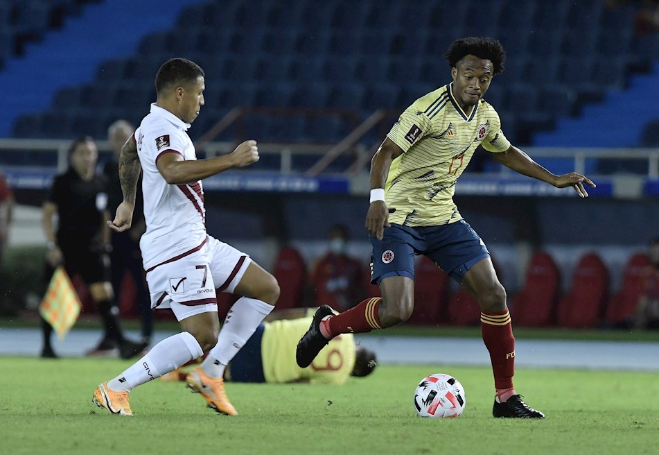Juan Guillermo Cuadrado: “todos venimos a la selección con la disposición de dar lo mejor”