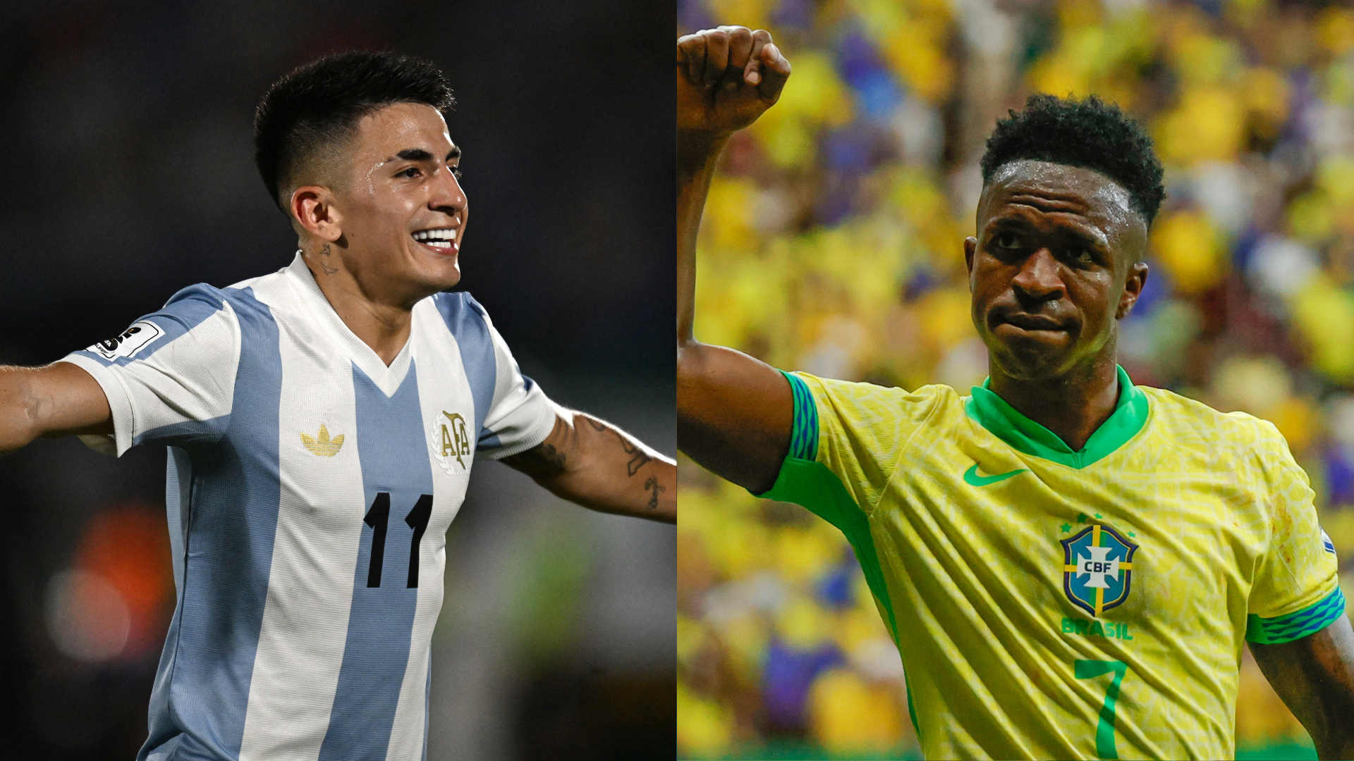 Argentina vs. Brasil: hora y dónde ver el clásico sudamericano en Eliminatorias