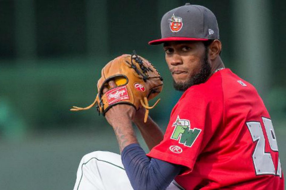 Tayron Guerrero, nuevo jugador colombiano en Grandes Ligas. Foto: MLB.com