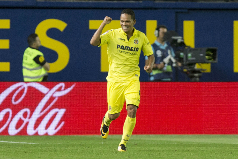 Carlos Bacca anotó en la remontada del Villarreal ante Betis