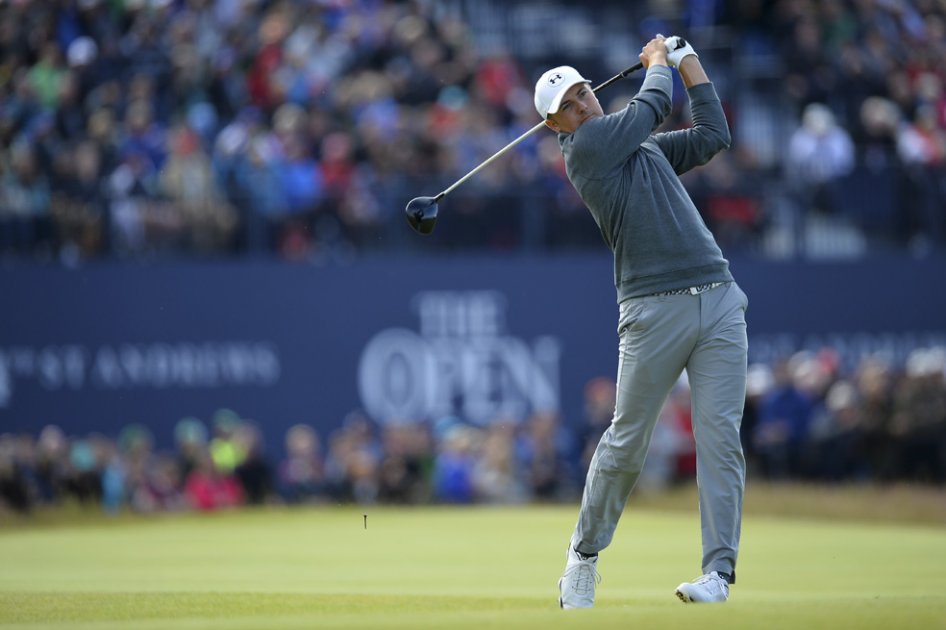Jordan Spieth es cuarto en el British Open. Foto: AFP