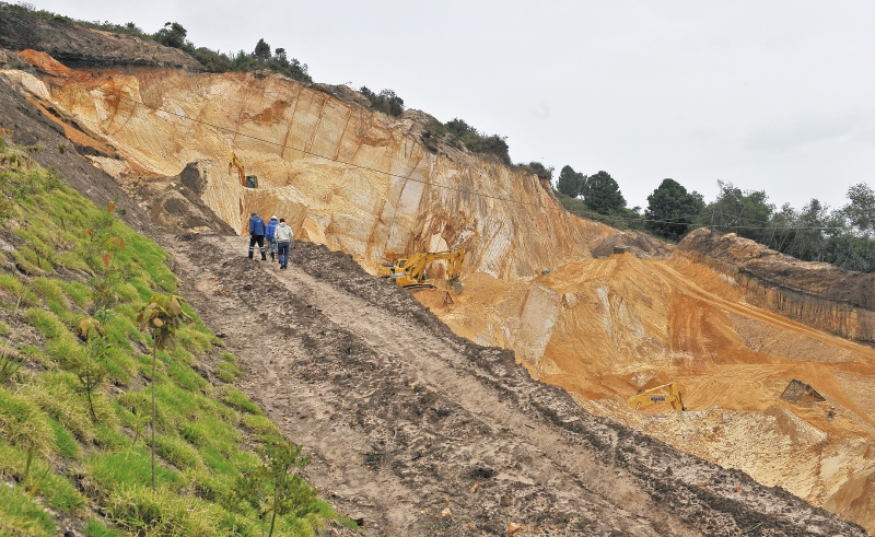 El Plan de Restauración Ambiental, en la vereda La Esmeralda, va en un 70 %, según la CAR.  / Fotos:  Óscar Pérez-El Espectador
