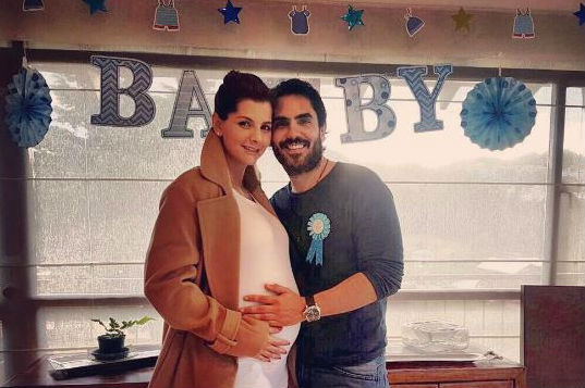 La primera foto de Matías, el hijo de Carolina Cruz y Lincoln Palomeque