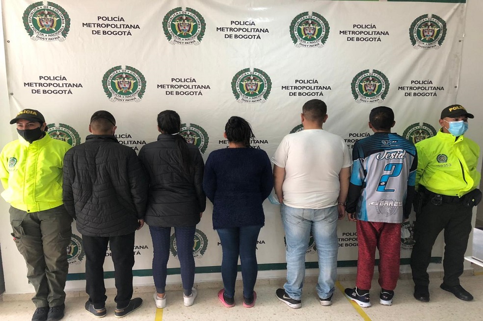 Desarticulan banda delincuencial que se dedicaba a hurtar pasajeros de Transmilenio