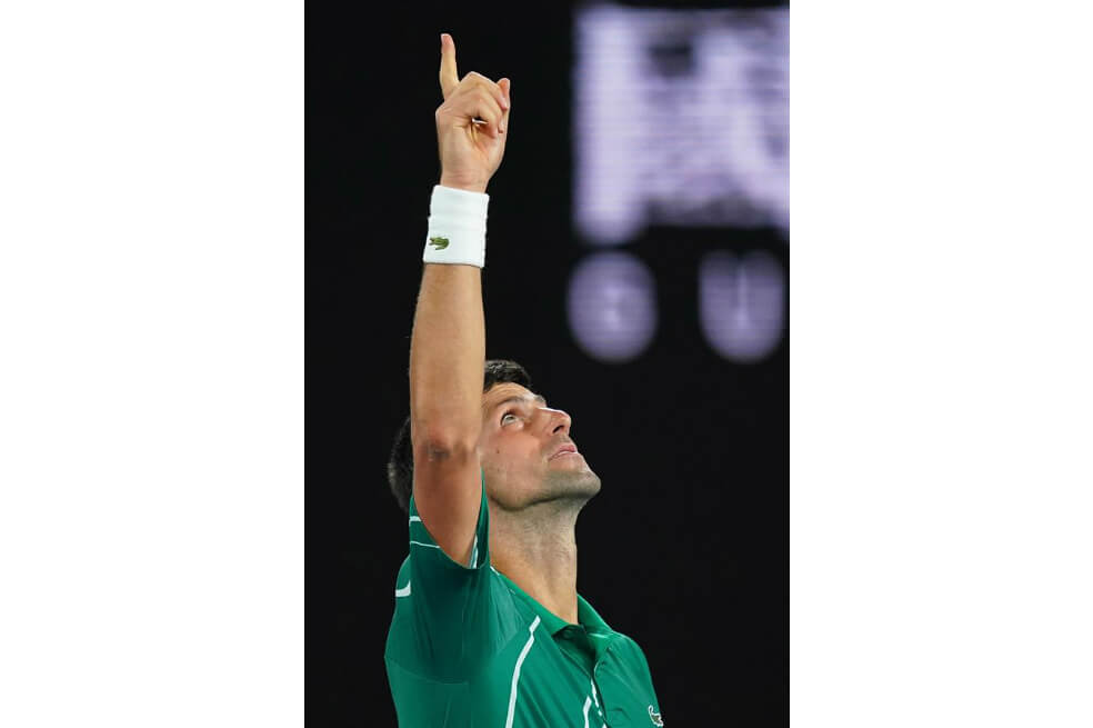Djokovic acaba con Federer y buscará su octavo título en Melbourne