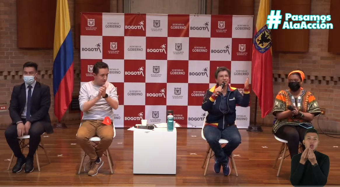 Posesión de Consejo Distrital de Juventud.