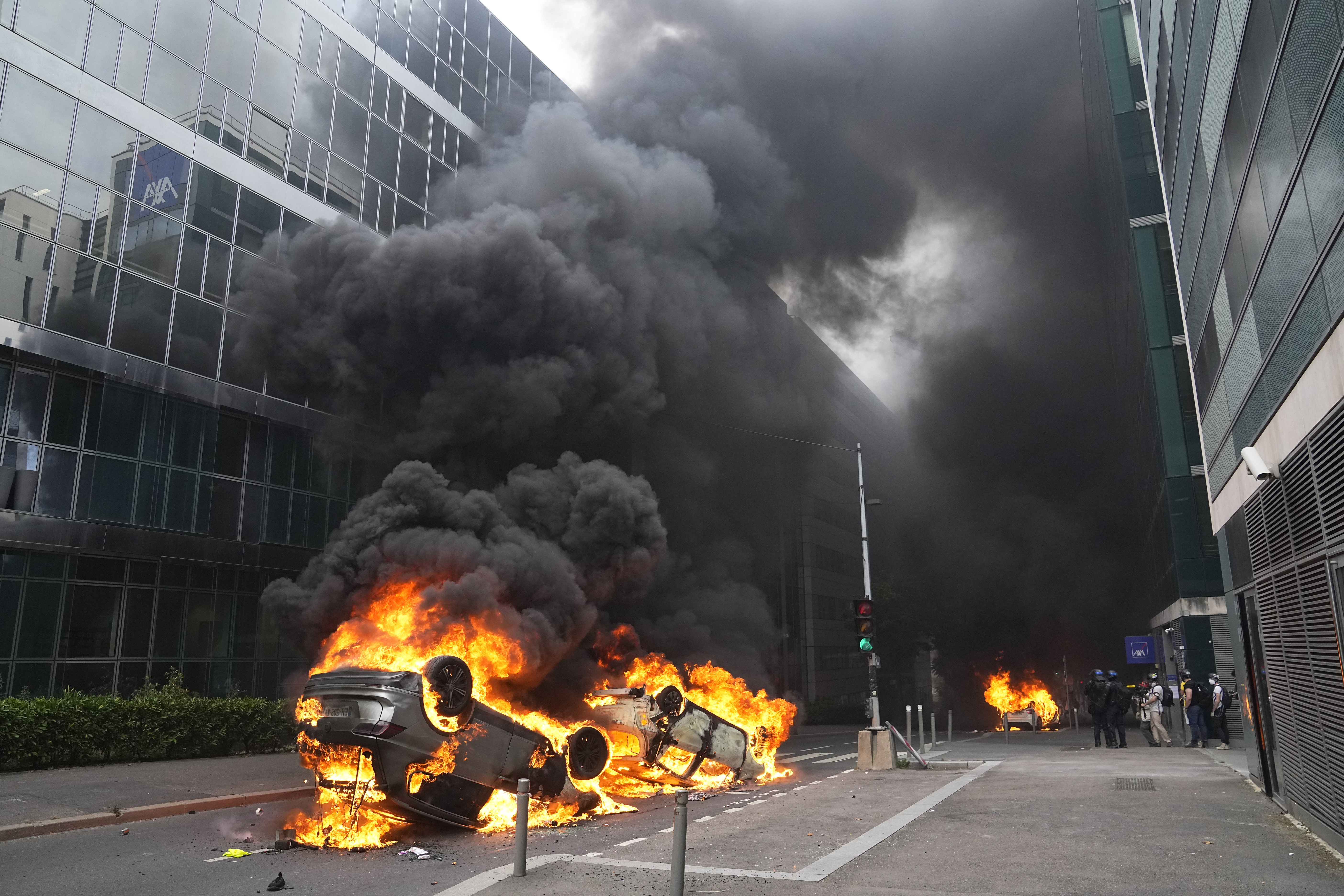 Protestas por muerte de Nahel