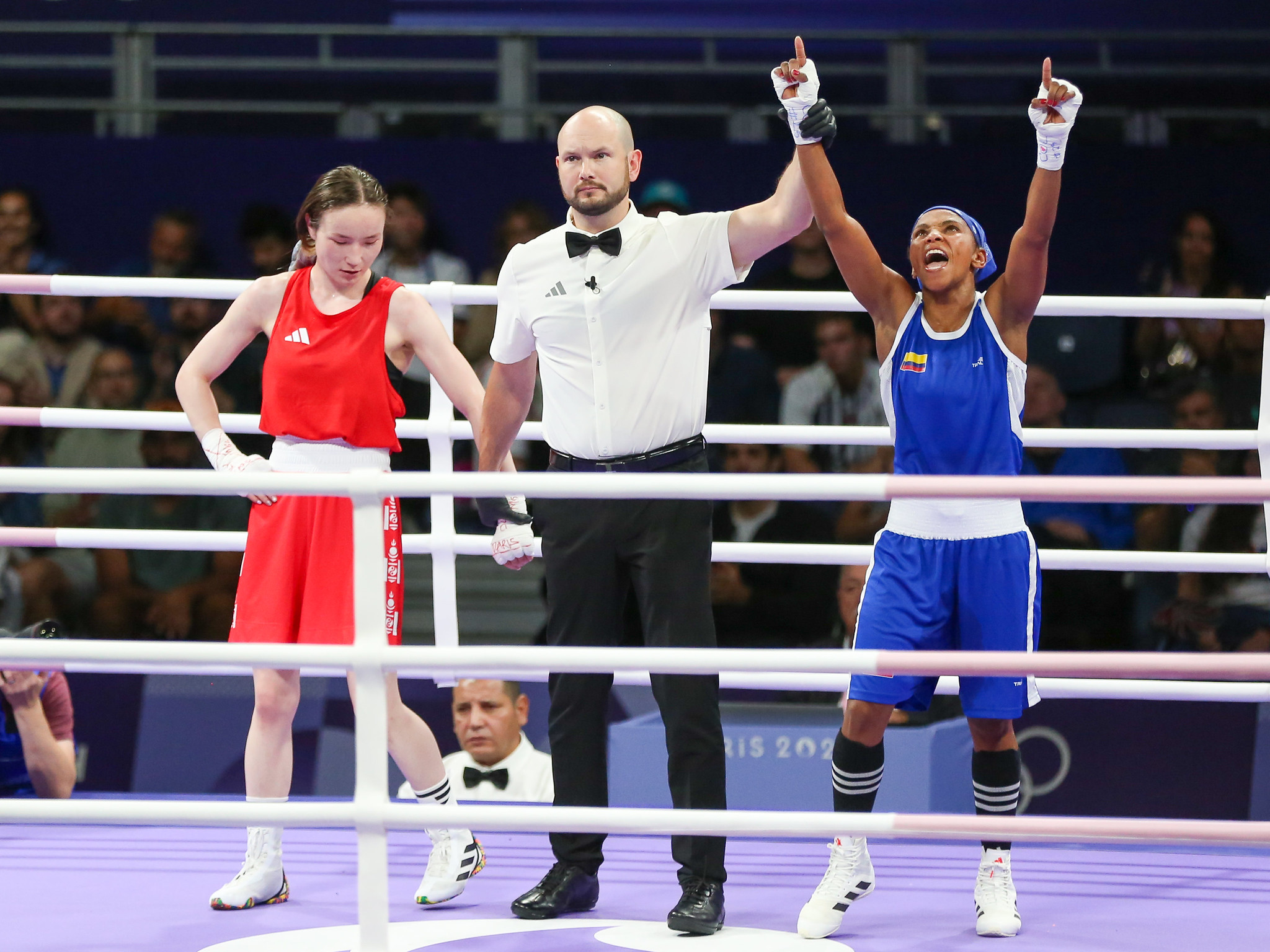 Ingrit Valencia se acerca al podio en París 2024