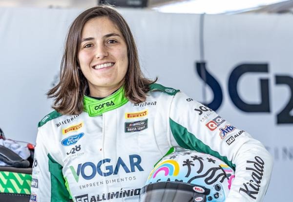 Tatiana Calderón tuvo un fin de semana muy difícil en Cascavel en NASCAR Brasil Series