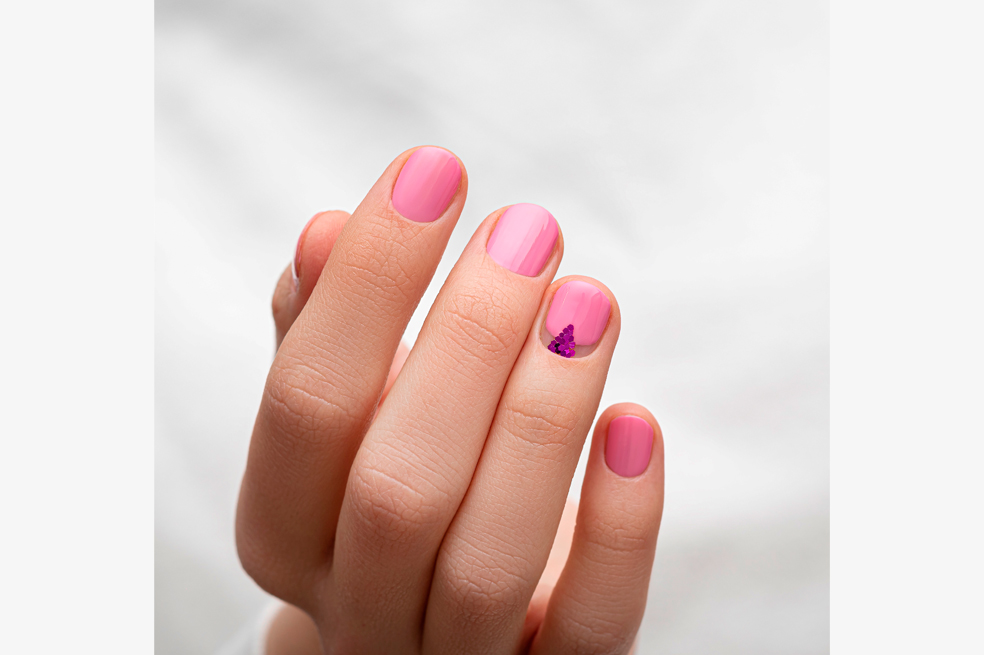 diseño de uñas fáciles para hacer en casa, decorado de uñas