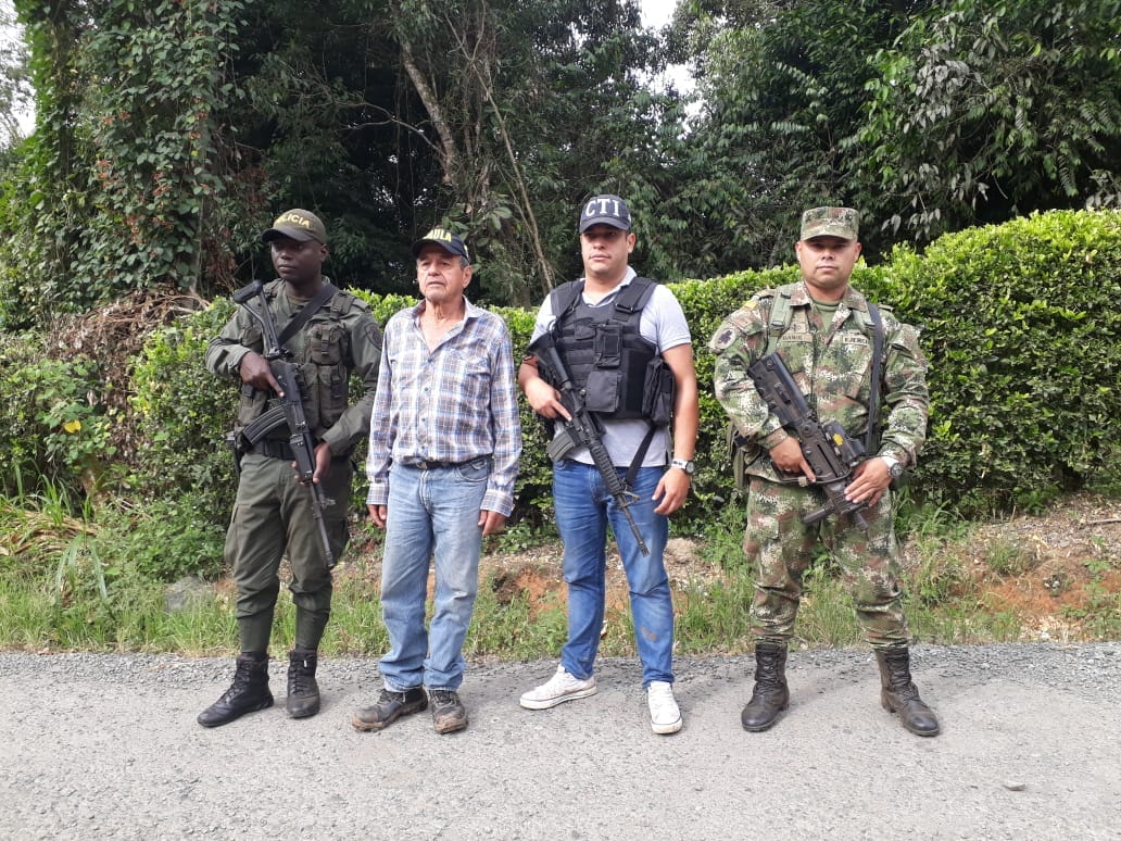 Liberan a agricultor que había sido raptado en Dagua, Valle del Cauca