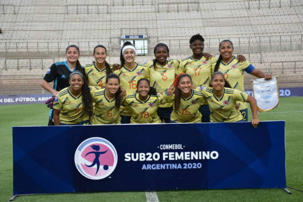 Sudamericano femenino sub-20: Colombia goleó a Ecuador 4-0 y enderezó el camino