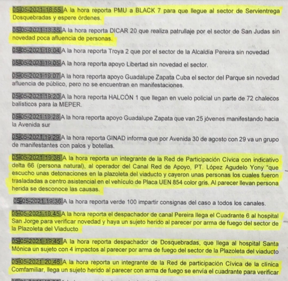 Una unidad de Policía se desplazó a 400 metros del punto del atentado media hora antes, pero no reaccionó ni acudió a auxiliar a los heridos.