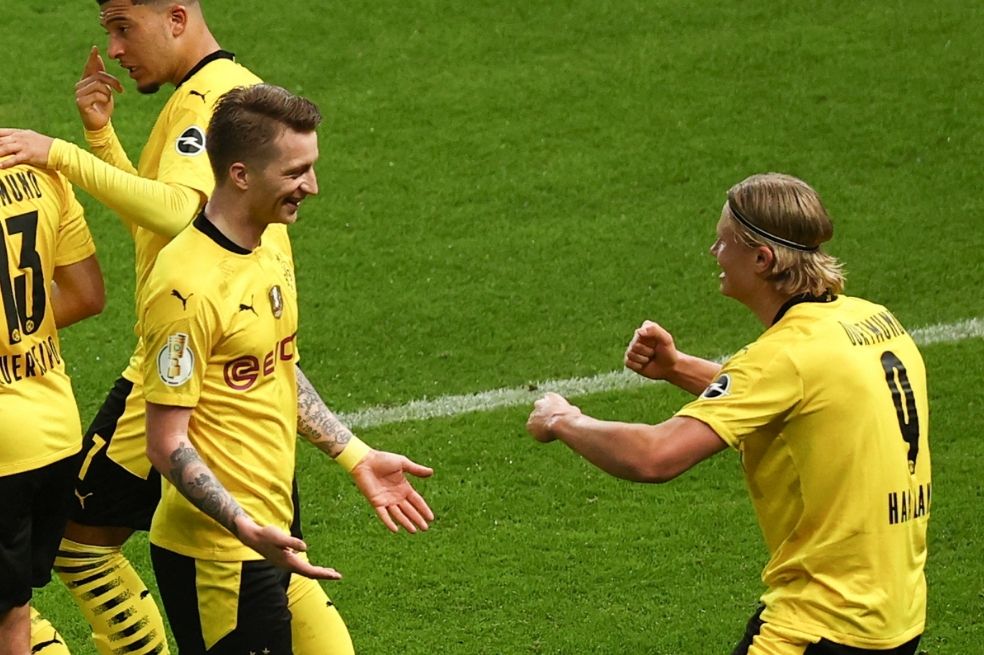 En video: Con golazo de Haaland, Dortmund le ganó la Copa de Alemania a Leipzig