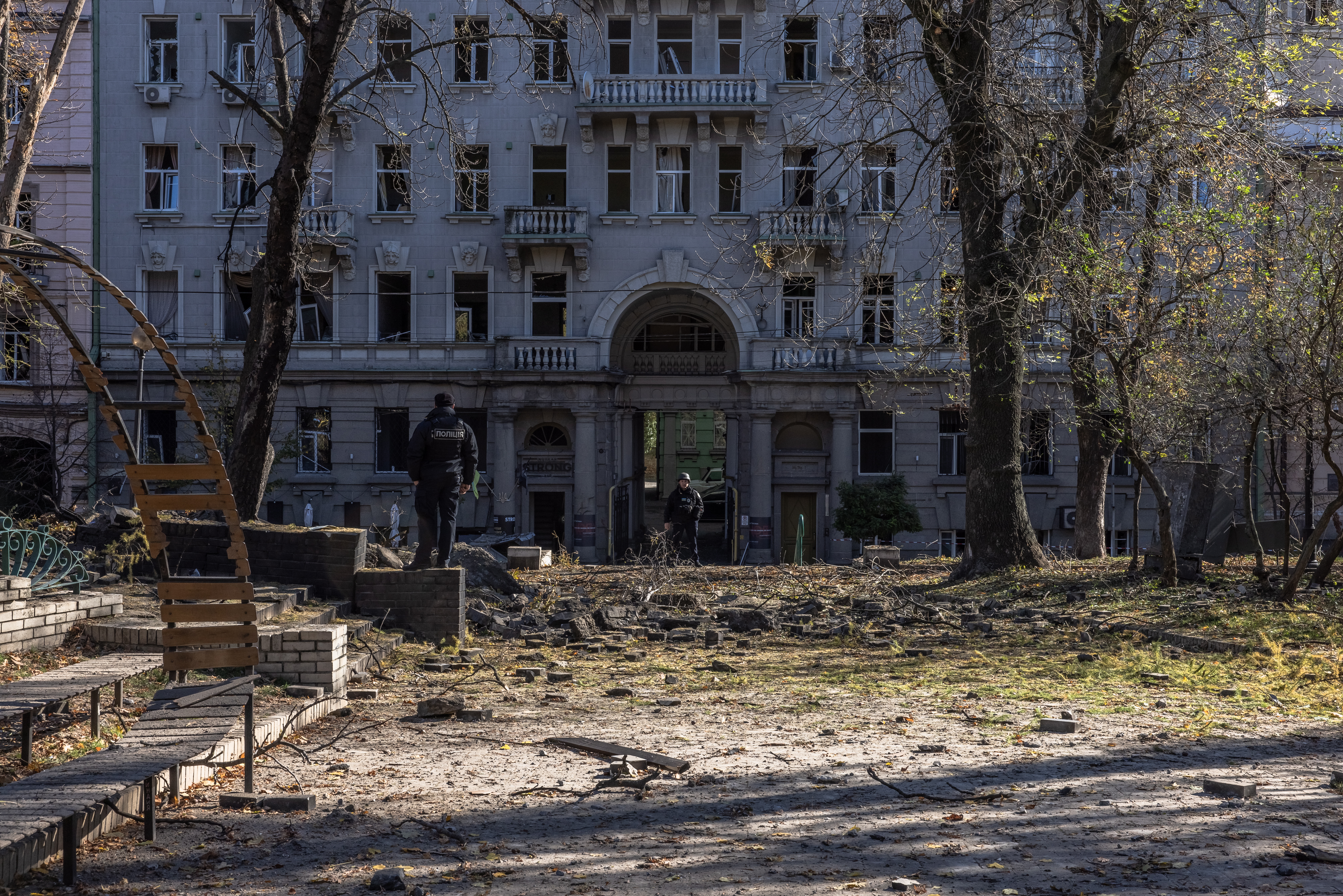 Misiles rusos causaron daños a siete museos en Kiev