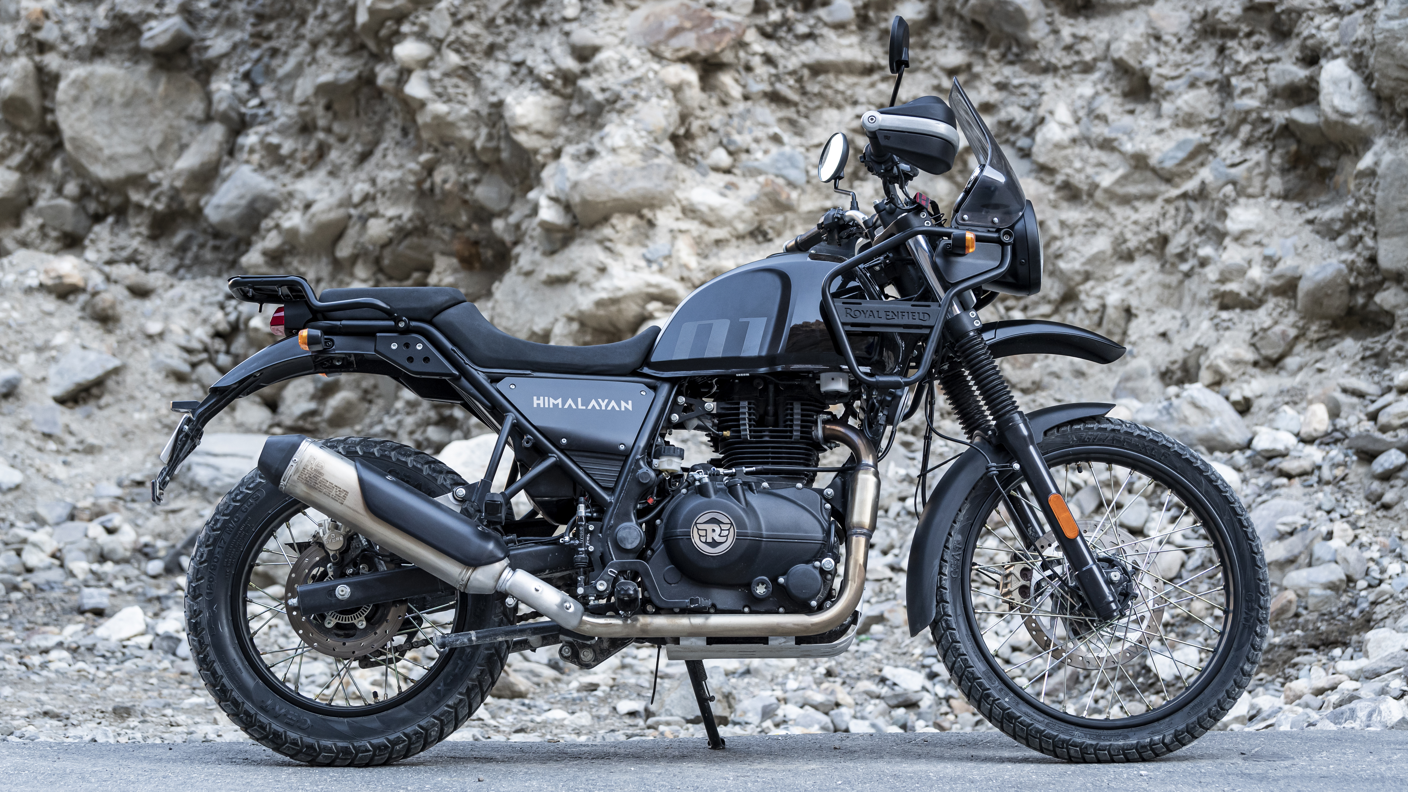 En imágenes: la nueva moto Himalayan BS6 que llegó a Colombia