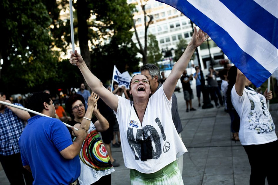El ‘No’ gana en Grecia con 61,21% tras el 50% de los votos escrutados
