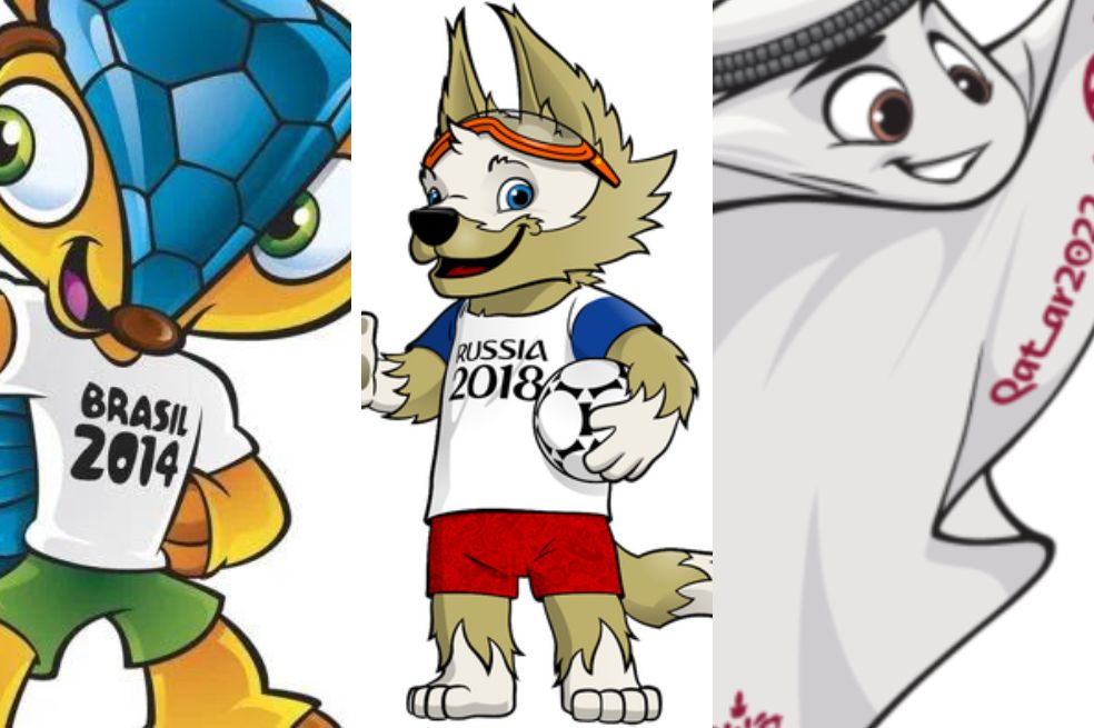 Catar 2022: la’eeb y otras mascotas de los mundiales
