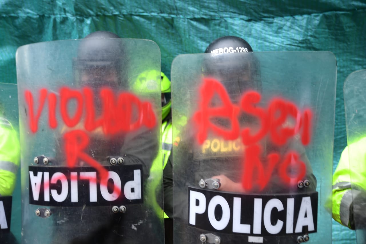 Las movilizaciones llevaron como bandera el mensaje claro contra el abuso policial, teniendo en cuenta los hechos ocurridos entre el 9 y 10 de septiembre en la capital.