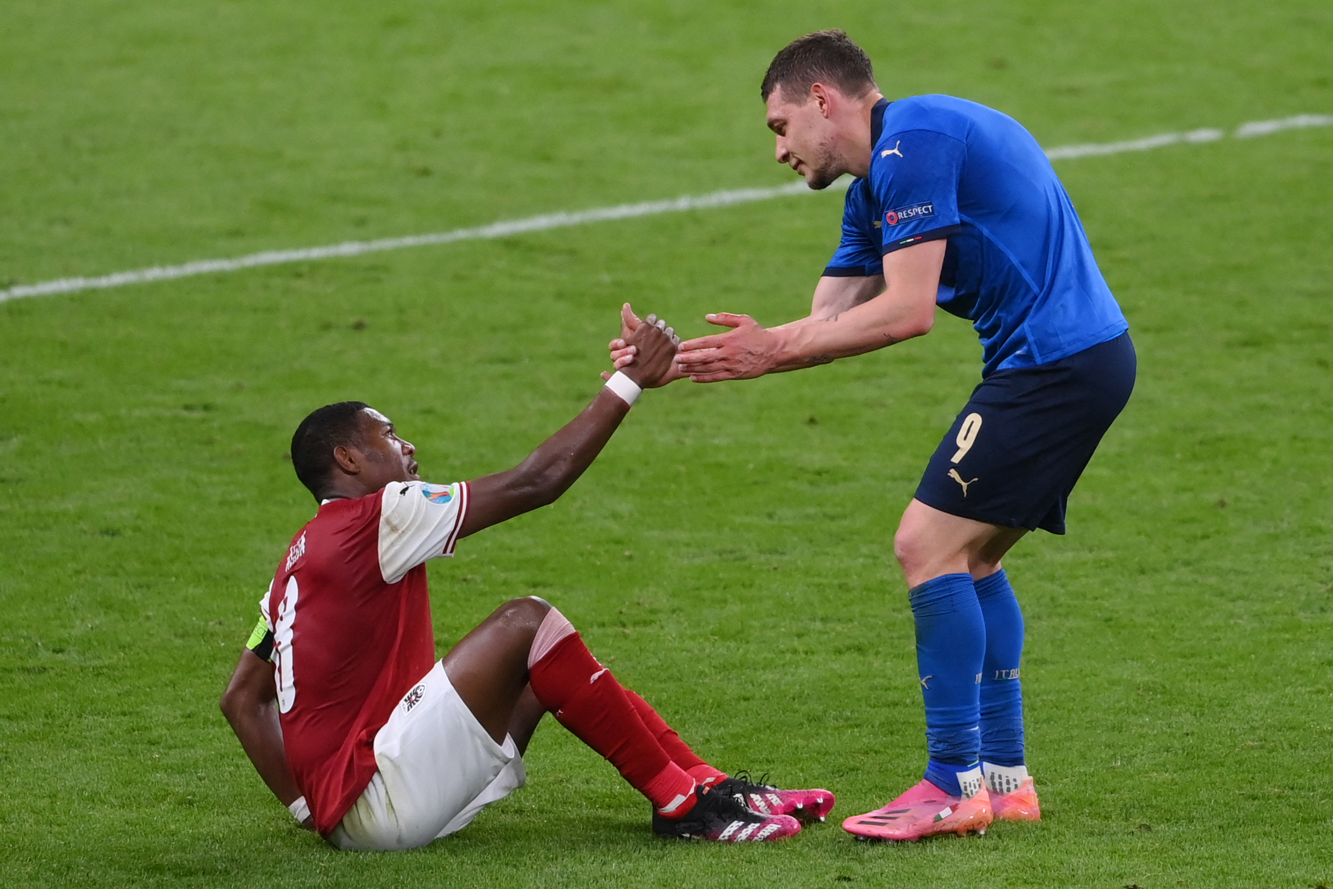 Italia vence 2-1 a Austria en la prórroga y se clasifica a cuartos de la Eurocopa