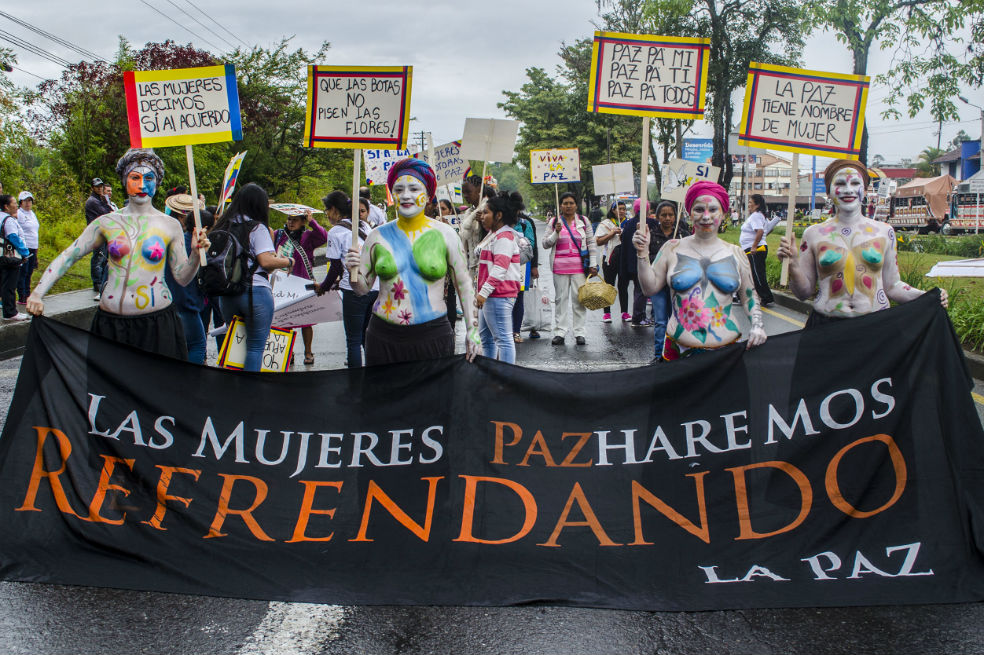 Estampas por la paz en el Cauca
